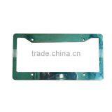 Chrome Plastic Car License Plate Frame for USA Car Size Style thumbnail-1