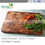 Ironwood Gourmet Large End Grain Prep Station, Acacia Wood, 20-inch by 14-inch thumbnail-4