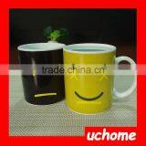 UCHOME Wholesale Creative Morning Magic Mug Smile Face Color Change Mug thumbnail-2