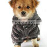 Wholesale Fashional Europe America Style Woolen Cloth Dog Down Jacket Jumpsuits thumbnail-4