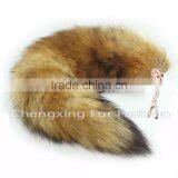 CX-R-42 Cheap Fashion Genuine Promotion Key Fox Fur Tail Bag Charm thumbnail-3