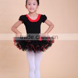 2015 new children dancing clothing tutu dress girl black swan ballet dance clothes