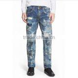 Biker Jeans Fashion Denim Trousers(LOTK061) thumbnail-2