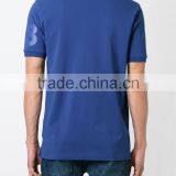 Blue 100 Cotton Classic Uniform Polo Shirt Factory Wholesale China thumbnail-3