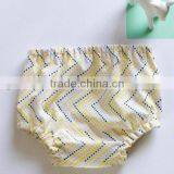 Wholesale Baby Plain Bloomers Hot Yellow Panties Bloomer Cotton Bloomers for Baby thumbnail-5