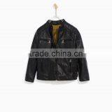 Manufacturer Price Custom Motorcycle Kids Leather Jacket Boys thumbnail-1