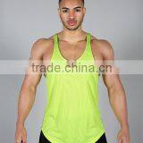 Mens Low Cut Stringer Singlets Vest With a Scooped & Lengthened Body thumbnail-2