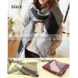 1pc New Design Fashion Winter Warmth Spandex Elegant Shawl Scarf Designs for Stitching thumbnail-5