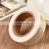 1.5cm*10m Japan Washi Tape Gold Stamping Eggs Pattern Adhesive Paper Tape Colors Paper Tape thumbnail-4