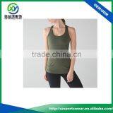2017 Hot Selling Skin-friendly Comfortable Bamboo Fabric Yoga Wear Tank Top Women Singlet thumbnail-1