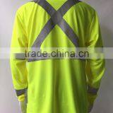 Polyester Micro Mesh Long Sleeve Chest Pocket Wicking Protective T-shirt thumbnail-2