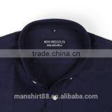 Denim Button Down New Design Men Dress Shirt 2017 Business Shirt for Men thumbnail-2