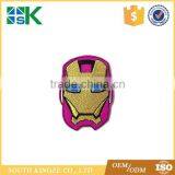 New Arrival Cartoon Applique Brain Chan Iron on Sew on Custom Embroidered Patch thumbnail-1