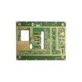 0.6 - 3.2mm Thickness Routing, Punching Prototype Multi - Layer PCB With Gold Finger