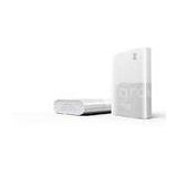 Tablet PC 10400mAh Portable Plastic Case Li-ion Power Bank 2.1A , White / Gray Color