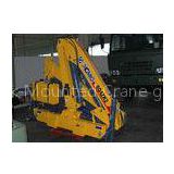 Durable 4 Ton Architecture Truck Mounted Crane , Driven By Hydraulic