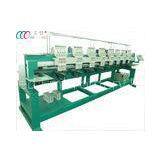 8 Head Auto Computerised Hat / Cap Embroidery Machine , Speed 1000SPM