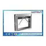 Auto Security Tripod Turnstile Barrier Gate / Pedestrian Intelligent Barrier thumbnail-1