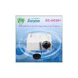 Home Theater White Portable Mini Hd Led Projector 48 Lumen , 320x240