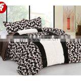 2017 New Design Printed Patchwork pv Plush Fabric