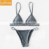 Custom Bikini Bathingsuit Adjustable Thin Straps Swimwear Extreme String Bikinis thumbnail-1