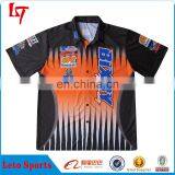 New Style 100%polyester Fabric Dri Fit Dart Shirt Custom thumbnail-1