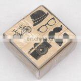 Wholesale Non Toxic Wooden Kids Toy Stamps Drawing Toy thumbnail-4