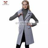 2015 Fashion Longline Lapel Collar Lady Jacket,custom Jacket,jacket for Women thumbnail-1