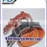 Wholesale Fashionable leather Weight lifting belt
