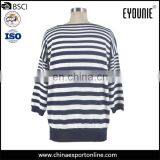 Sweater Women 2016 Stripe Long Sweater Casual Long Frog Dress thumbnail-2