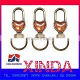 85 x 27mm Durable and Fashionable Keychain, Made of Alloy With Fine Brushed Finishing