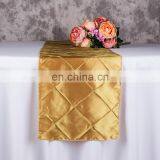 Pintuck Taffeta Table Runner