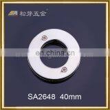 Metal Round Eyelet for Leather, Round Shape Metal Eyelet Handbag, Metal Eyelets thumbnail-2