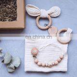 Baby Comforter Blanket Pacifier Clip Chain Set thumbnail-4