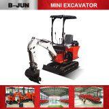 Mini excavator grading bucket 0.8 ton farm digger mini digger mini using the home