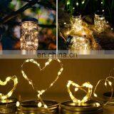 Outdoor Decorative 30LED String Fairy Lights Solar Mason Jar Lights thumbnail-3