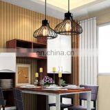 Wholesale Contemporary One Light Metal Cage Pendant Light thumbnail-5