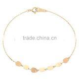 WL1115 Most Popular Gold Hand Chain Girls Bracelet With Letter Y Alloy Jewelry Bracelets thumbnail-2