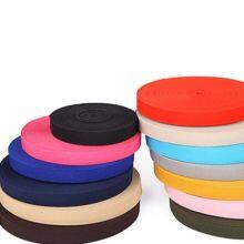 Factory Wholesale Twill Woven Elastic Band Trim Waistband Elastic Cord Elastic Rope Elastic Ribbon thumbnail-2