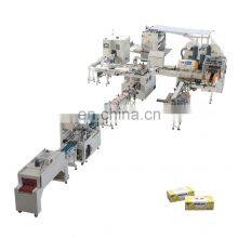 Полностью автоматизированная линия производства для упаковки пачек влажных салфеток в картонные коробки thumbnail-1