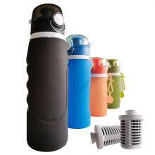 New Style Collapsible Personal Portable Water Filter Bottle For Camping thumbnail-1