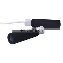 Adjustable Portable Pvc Foam Handle Jump Rope Lightweight Plastic Jumping Rope For Custom Logo thumbnail-3