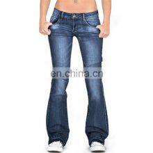 Na0807 Hot Style Ladies Jeans Tight-fitting Stretch Fringed Horn Slimming Jeans Women Trousers thumbnail-2