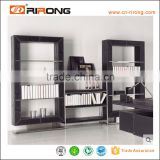 Modern high and low metal cabinet with leather frame Item HL Series