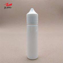 Full White Bottle 30ml 60ml Childproof Squeeze E-liquid Bottle Plastic Pet E-juice Vape Oil Dropper Bottle thumbnail-2