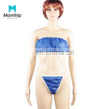 Factory Price Unisex SPA Body Adjustable Disposable Underwear For Massage Non Woven Panties With Elastic Waistband