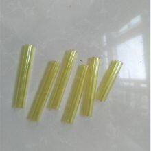 Yellow Quartz Glass Tube Fused Quartz Tube for Furnace thumbnail-4