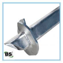 OEM Manufacturer Painted Reliable Quality Square Bar Shaft Helical Piles Round Hot Dipped Zinc Coating