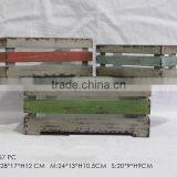 Fir Wood Antique Rustic Planter & Antique Wood Flower Pot With Wood Ear for Home&Garden Decor thumbnail-1