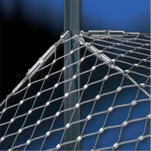 Wire Rope Mesh/ Wire Mesh Fence for Ferrule Cable Zoo Mesh Safety Mesh Cable Zoo Mesh Safety Mesh